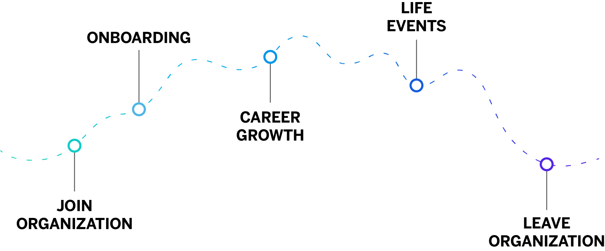 Employee lifecycle chart