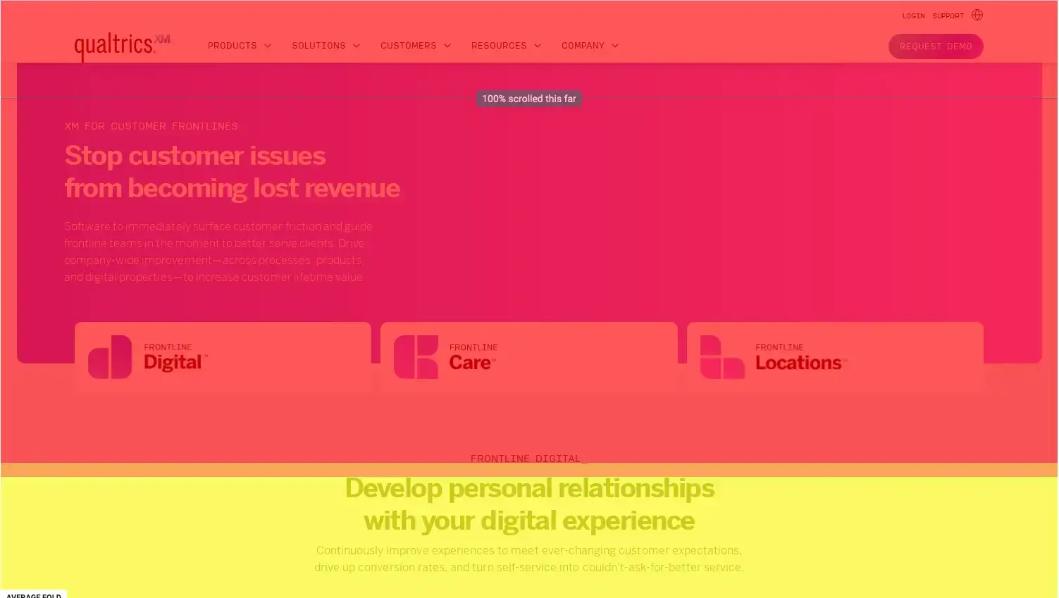 heatmap scrolling